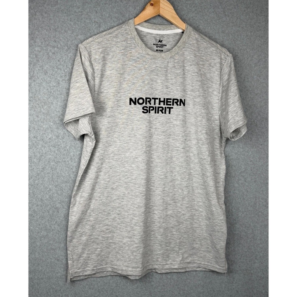 Northern Spirit NS Plain Gray Graphic T Shirt Mens Medium CrossFit